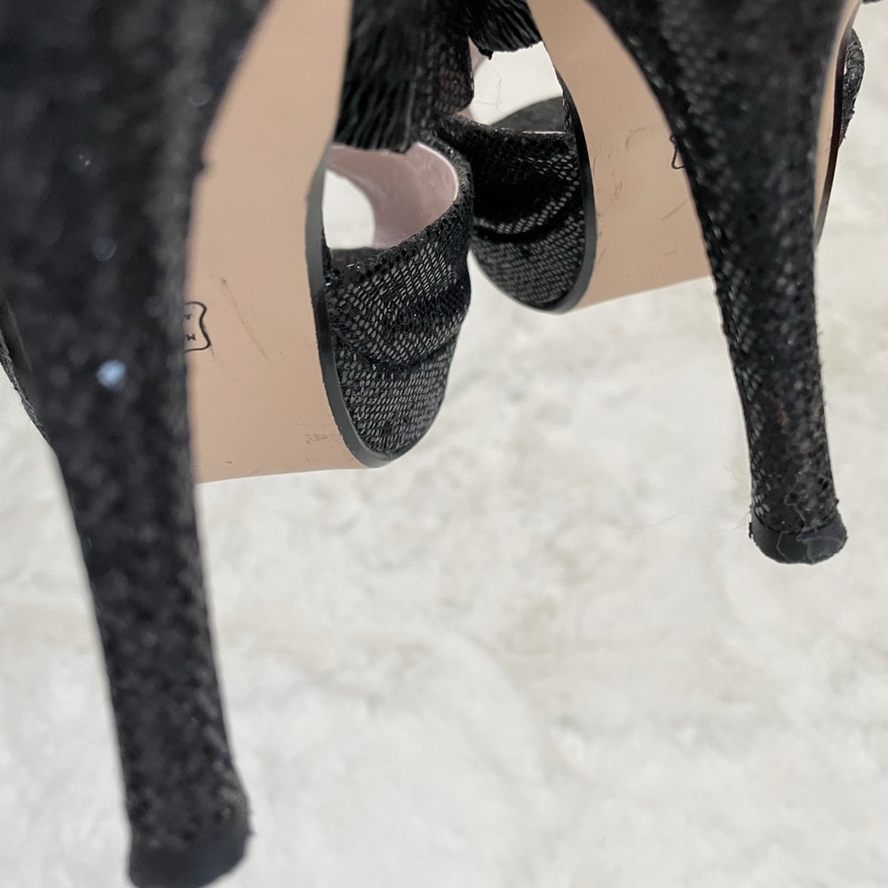 Caparros Sparkly black sandals